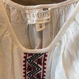 LA Hearts top from pacsun